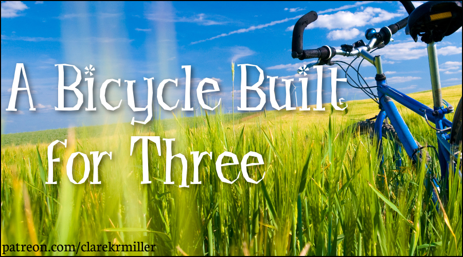 Bike on the filed. Active lifestyle